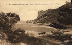 CPA Littoral de Marseille - Sormiou - La Grande Plage