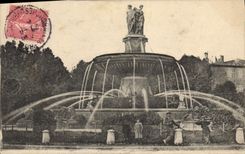 CPA Aix-en-Provence - Fontaine