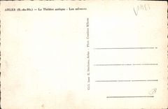 CPA Arles - Le Theatre Antique - Les colonnes