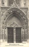 CPA Porche de la Cathedrale St-Sauveur Aix en Provence