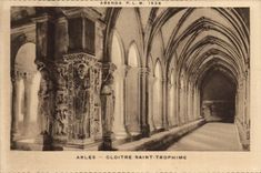 CPA Cloitre Saint-Trophime Arles