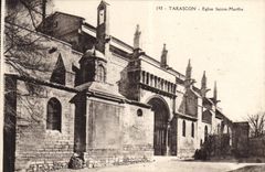 CPA Eglise Sainte-Marthe Tarascon