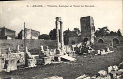 CPA Theatre Antique et Tour de Roland