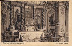 CPA Eglise des Stes-Maries-de-la-Mer La chapelle haute