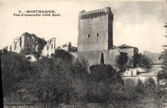 CPA Montmajor - Vue d'ensemble (cote Sud)