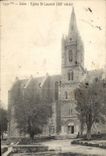 CPA Eglise St-Laurent (XIII siecle)