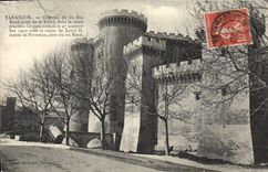 CPA Chateau dit du Roi Rene (cote de la Vile) dont la construction fut commencee le 27 novembre 1400