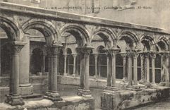 CPA Le Cloitre Cathedrale St Sauveur (XI Siecle) Aix en Provence