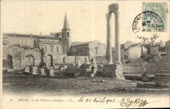 CPA Arles Le Theatre Antique