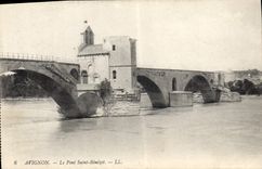 CPA Avignon Le Pont Saint Benezet
