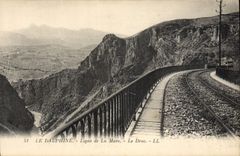 CPA Dauphine Ligne de la Mure Le Drac