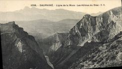 CPA Dauphine Ligne de la Mure Les Abismes du Drac