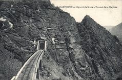 CPA Dauphine Ligne de la Mure Tunnel de la Clapisse