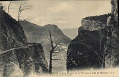 CPA Dauphine Les Gorges de la Drevenne pres St Gervais