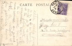 CPA Dauphine Col du l'aufaret Le Glacier de l'Homme et la Meije Vaches