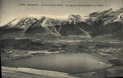 CPA Environs de la Mure Le Lac de Pierre Chatel et le Tabor