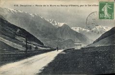 CPA Dauphine Route de la Mure au Bourg D'Oisans