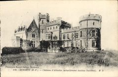 CPA Hendaye Chateau d'Abbadia (actuellement Institut National)