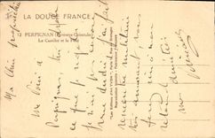 CPA Perpignan Le castillet et le Pont