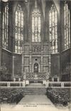 CPA Perpignan Interieur de la Cathedrale Maitre Autel