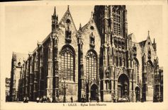CPA Lille Eglise Saint Maurice