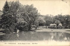 CPA Toulouse Jardin Royale le Lac