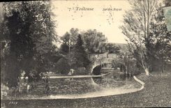 CPA Toulouse Jardin Royal