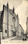 CPA Toulouse L'Eglise N.D de la Dalbade la Facade
