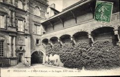 CPA Toulouse L'Hotel d'Assezat La Loggia XVI siecle