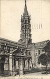 CPA Toulouse Clocher de l'Eglise Saint Semin