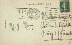 CPA Toulouse Clocher de l'Eglise Saint Semin