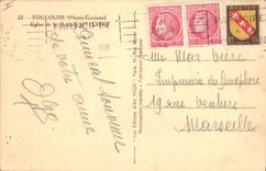 CPA Toulouse Eglise de la Daurade