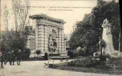 CPA Toulouse Jardin des Plantes Arman sylvestre l'Ariege et la Garonne