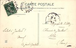 CPA Basilique St Semin Tombeau des Comtes de Toulouse