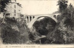 CPA La Bourboule Le Pont du Charlet