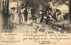 CPA La Farandole  Folklore