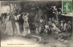 CPA La Farandole  Folklore