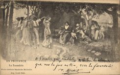CPA La Farandole  Folklore