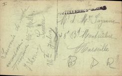 CPA La Sainte Baume Interieur de la Grotte