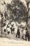 CPA La Sainte Baume Procession