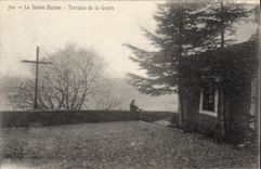 CPA La Sainte Baume Terrasse de la Grotte