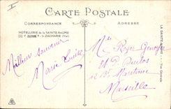 CPA Hotellerie de La Sainte Baume 