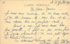 CPA La Sainte Baume Nazareth du Sacre Coeur