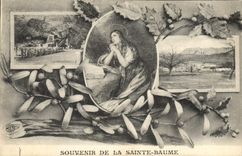 CPA Souvenir de la Sainte Baume 