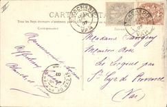 CPA Souvenir de la Sainte Baume 