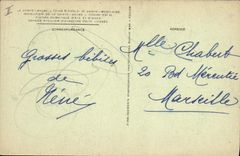 CPA La Sainte Baume Entree de la Foret