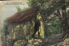 CPA La Sainte Baume Chapelle des Pharisiens de 1660