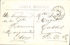 CPA La Sainte Baume Entree de la Grotte