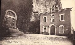 CPA La Sainte Baume Terrasse de la Grotte
