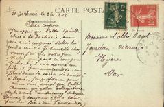 CPA Panorama pris de la route de la La Sainte Baume 